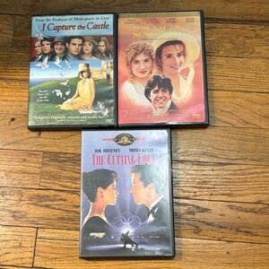 🎬🌹Romance Set: Sense and Sensibility, The Cutting Edge, I Capture the Castle